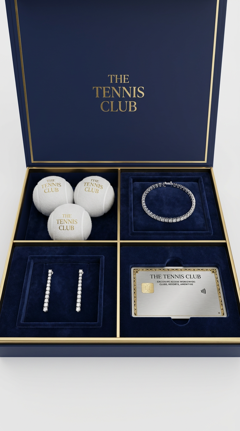 The Tennis Club Diamond Gift Set