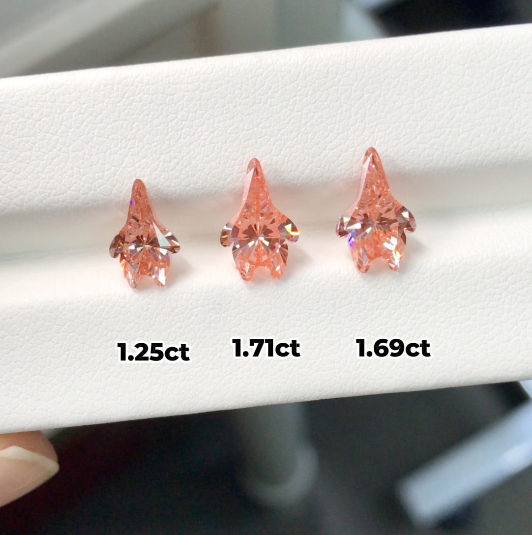 Custom-Cut Lab-Grown Character Diamonds — product photo 4 of 6