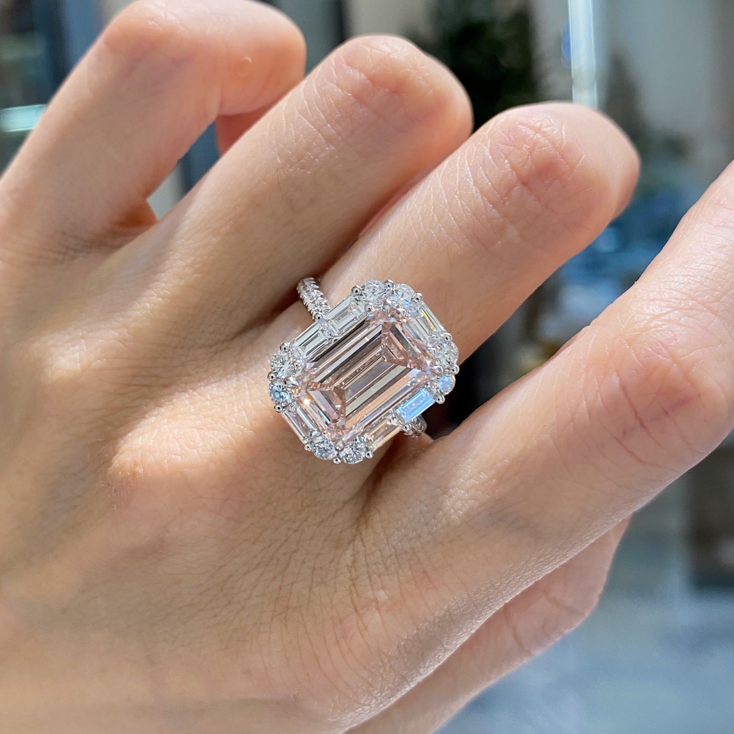 Rosaline Pink Diamond Ring — product photo 4 of 4