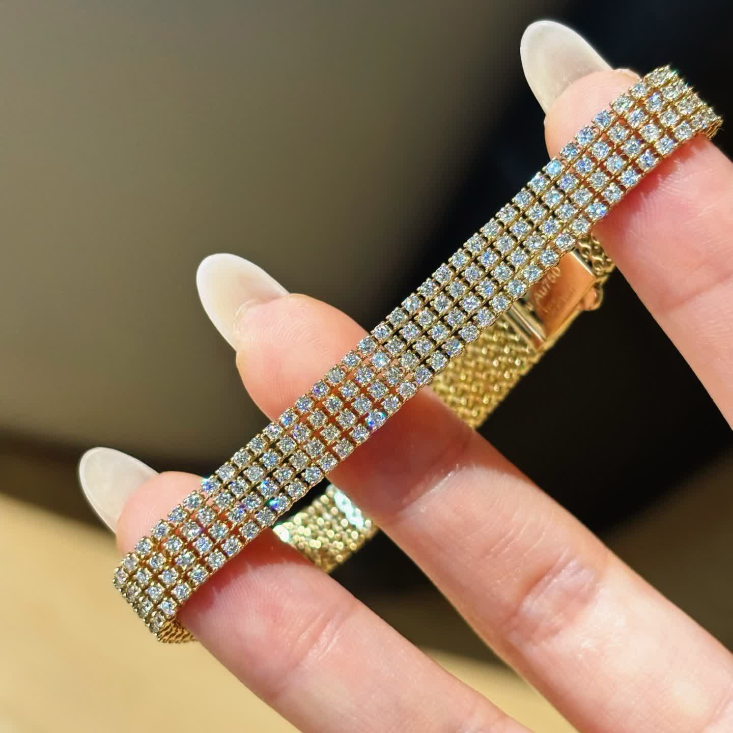 Diamond Tennis Bracelet — product photo 4 of 4