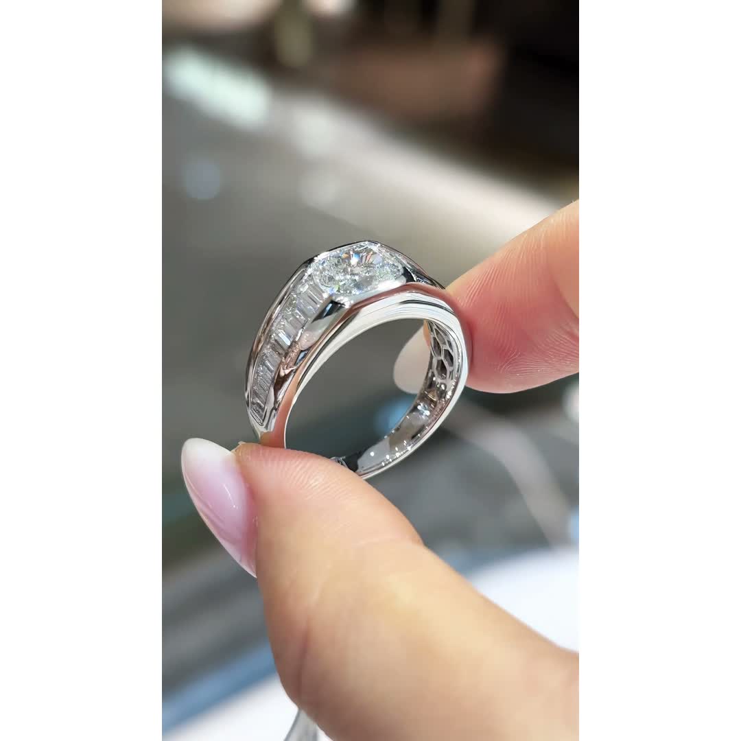 Amara Men’s Diamond Ring — product photo 2 of 4