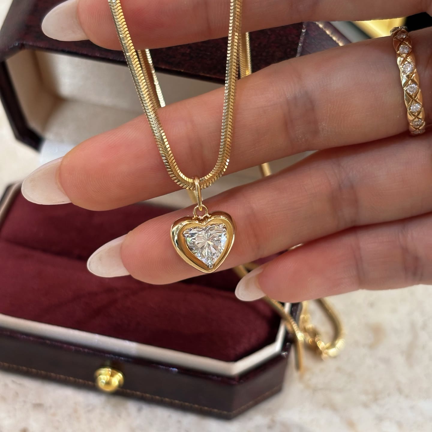 Seraphina Emerald-Cut Three-Stone Lab-Grown Diamond Ring — product photo 6 of 6
