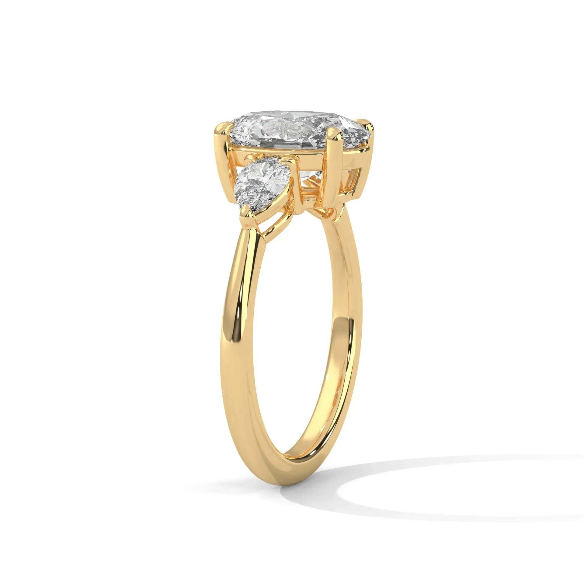 Three Stone Nova Lab-Grown Diamond Ring — product photo 3 of 6