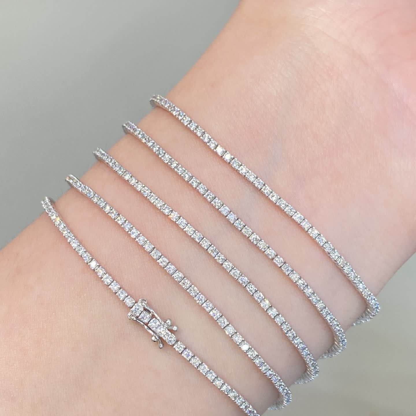 Ultra-Fine Diamond Bracelet — product photo 2 of 4