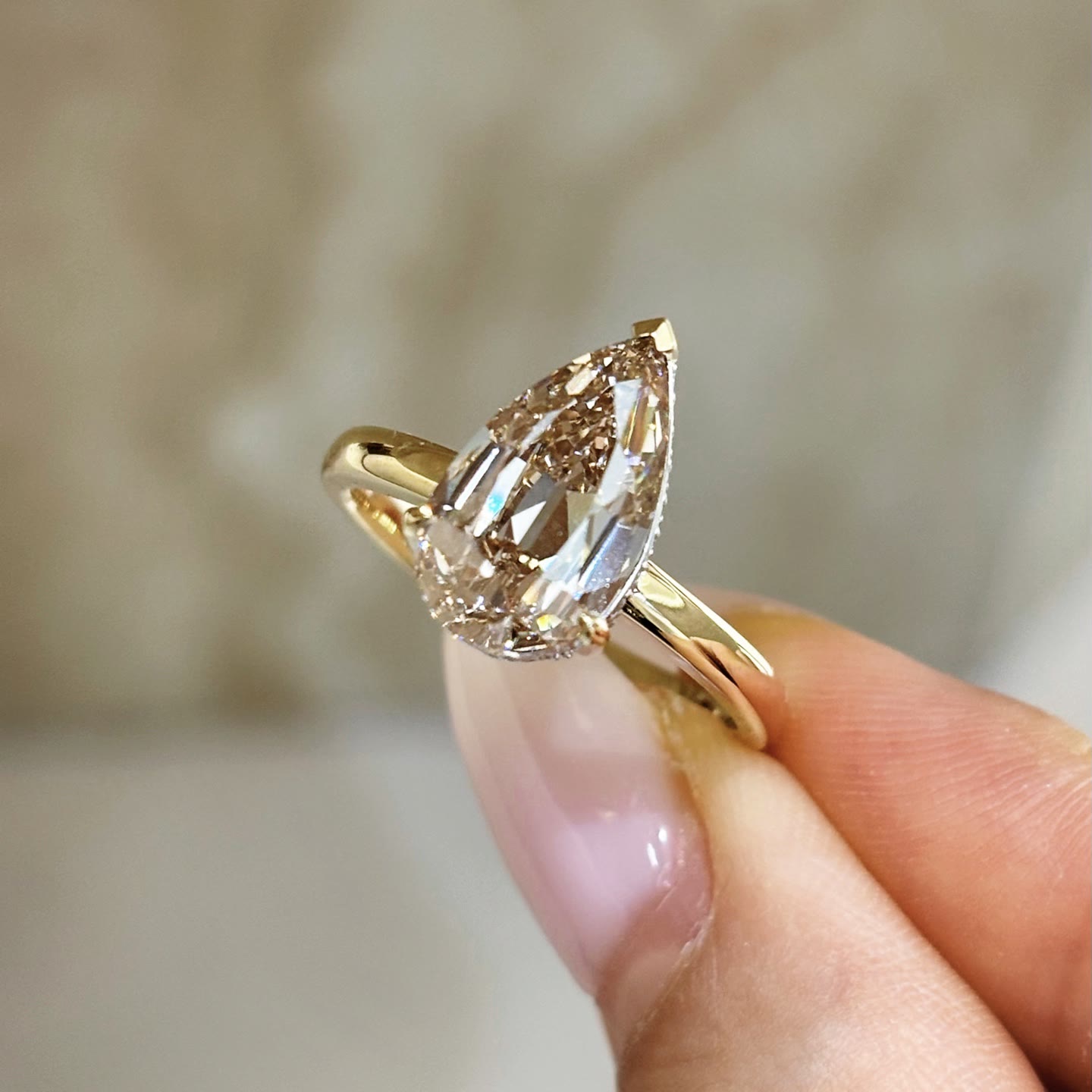 Nerissa Vintage-Cut Lab-Grown Diamond Ring — product photo 1 of 1