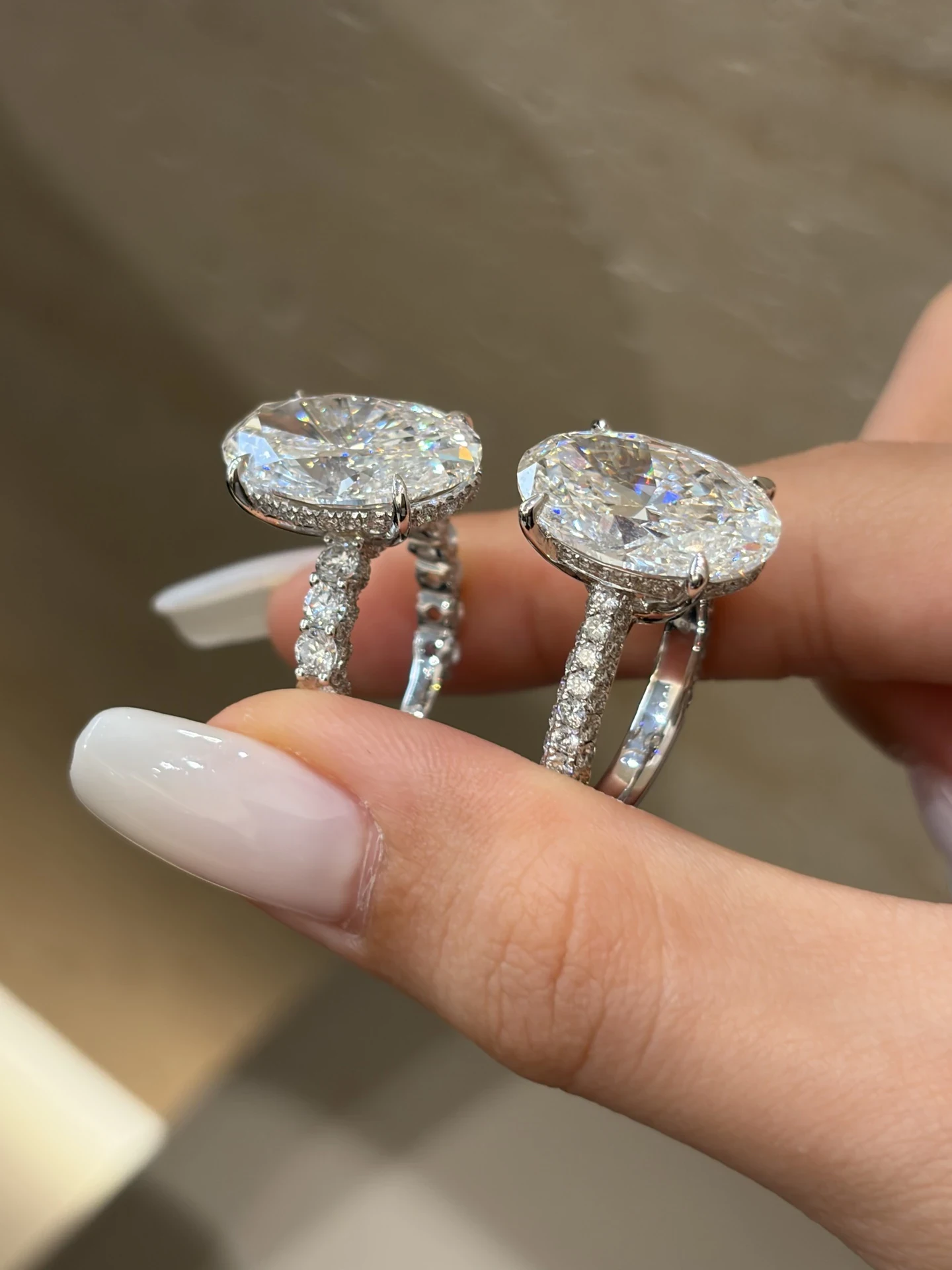 101090 10ct Oval Lab-Grown Diamond Ring Collection — product photo 6 of 6