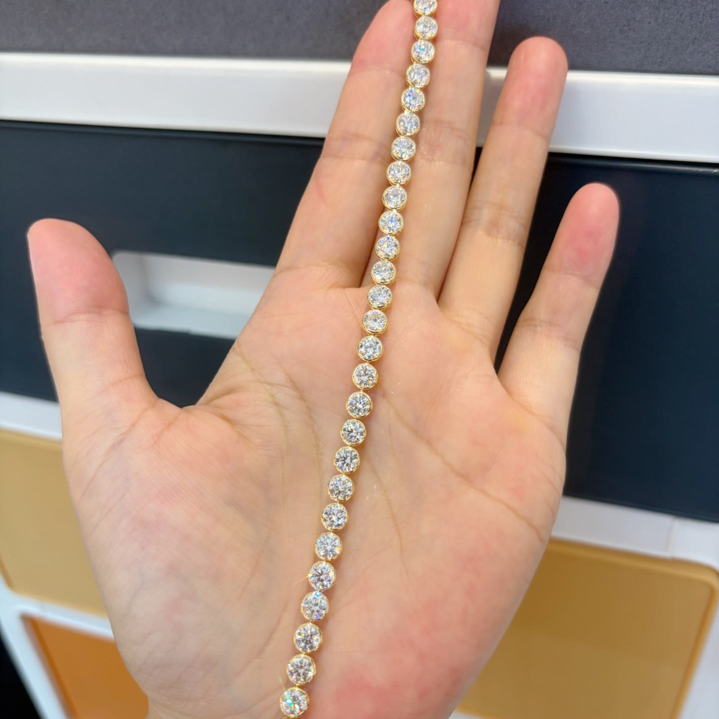Prudence Bubble Lab-Grown Diamond Bracelet — product photo 1 of 1