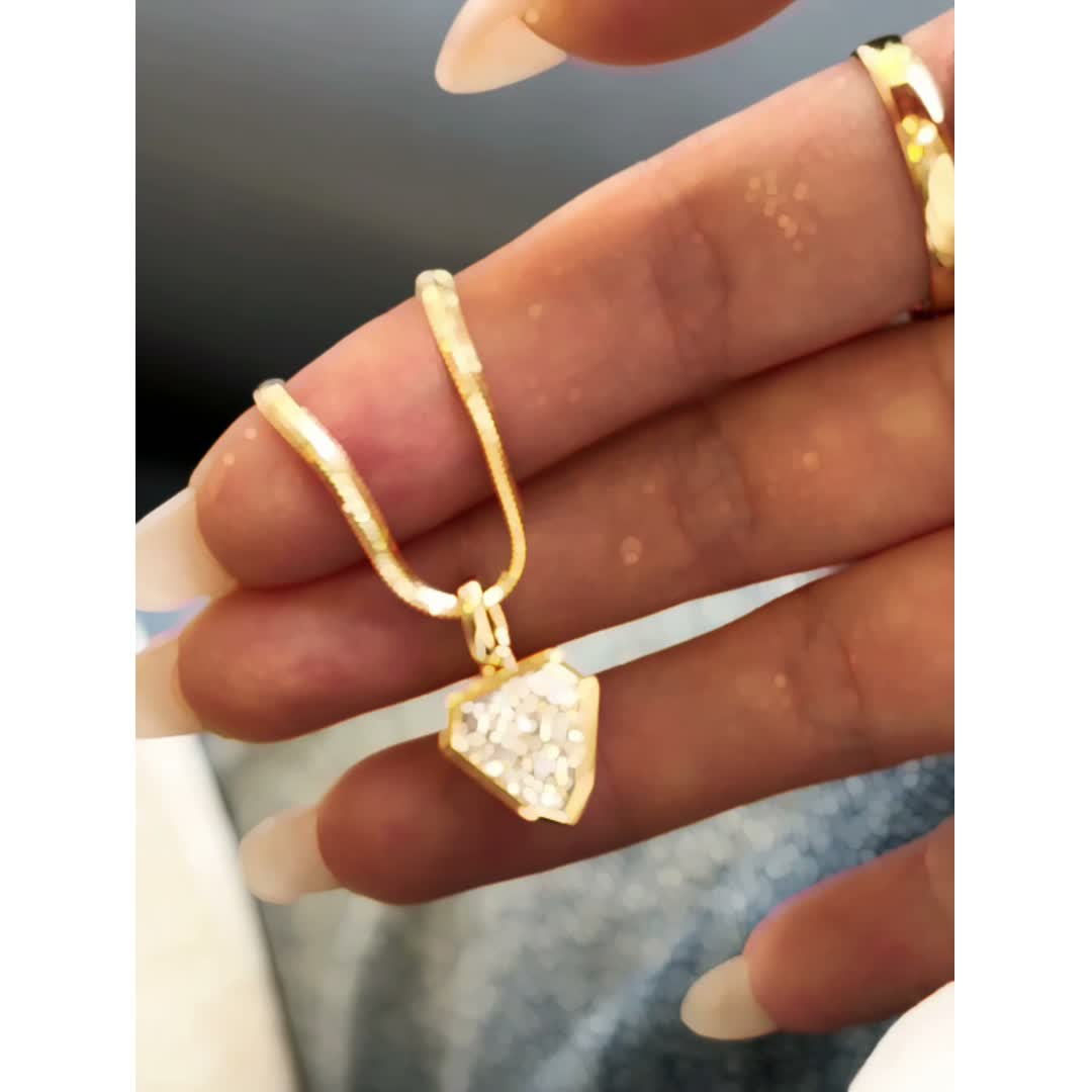 Maribel Diamond Pendant Necklace — product photo 4 of 4
