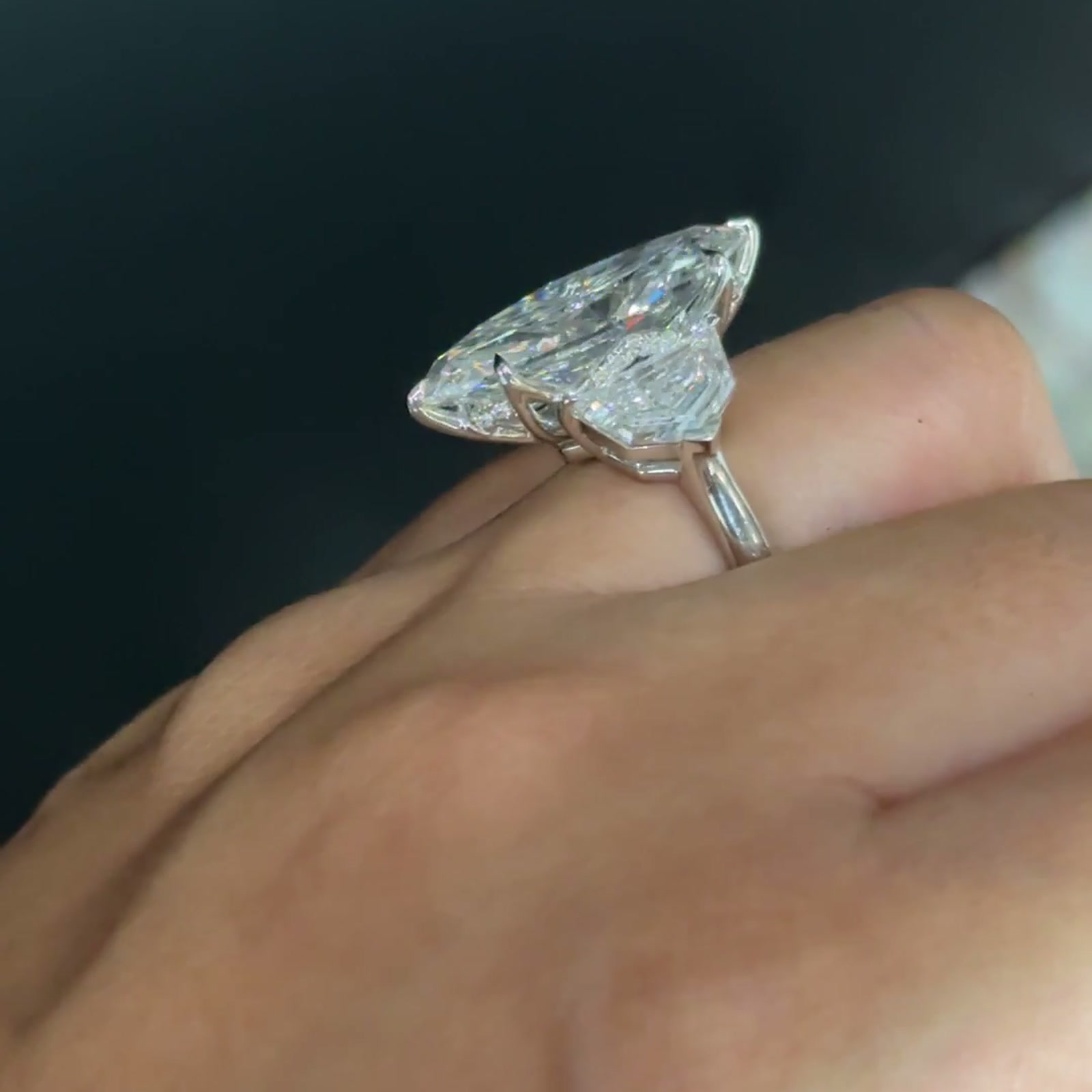 Marquise-Cut Lab-Grown Diamond Ring — product photo 3 of 4