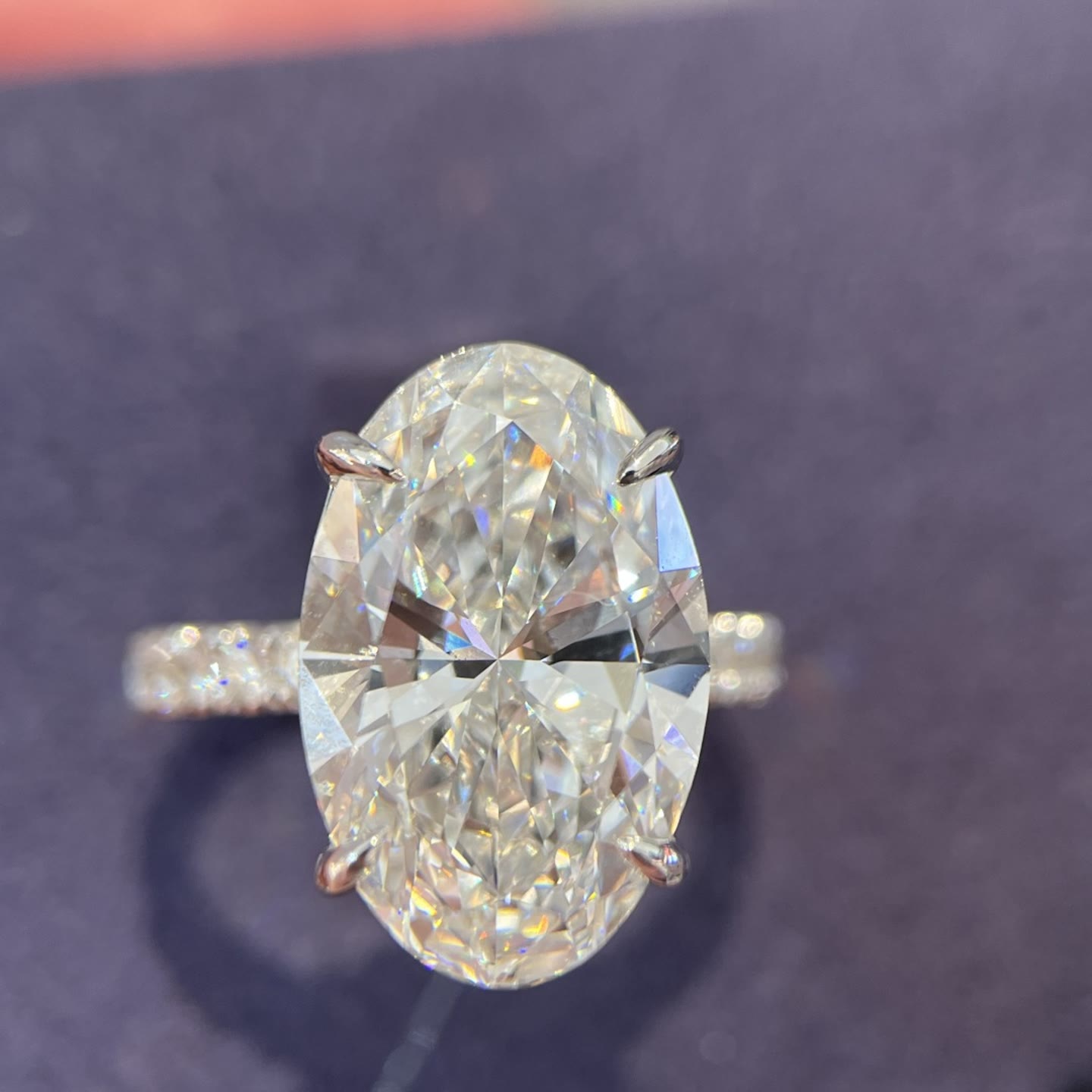 Emmeline Oval Lab-Grown Diamond Ring — product photo 1 of 1