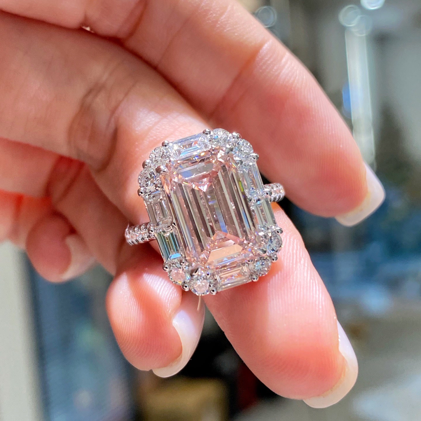 Rosaline Pink Diamond Ring — product photo 2 of 4