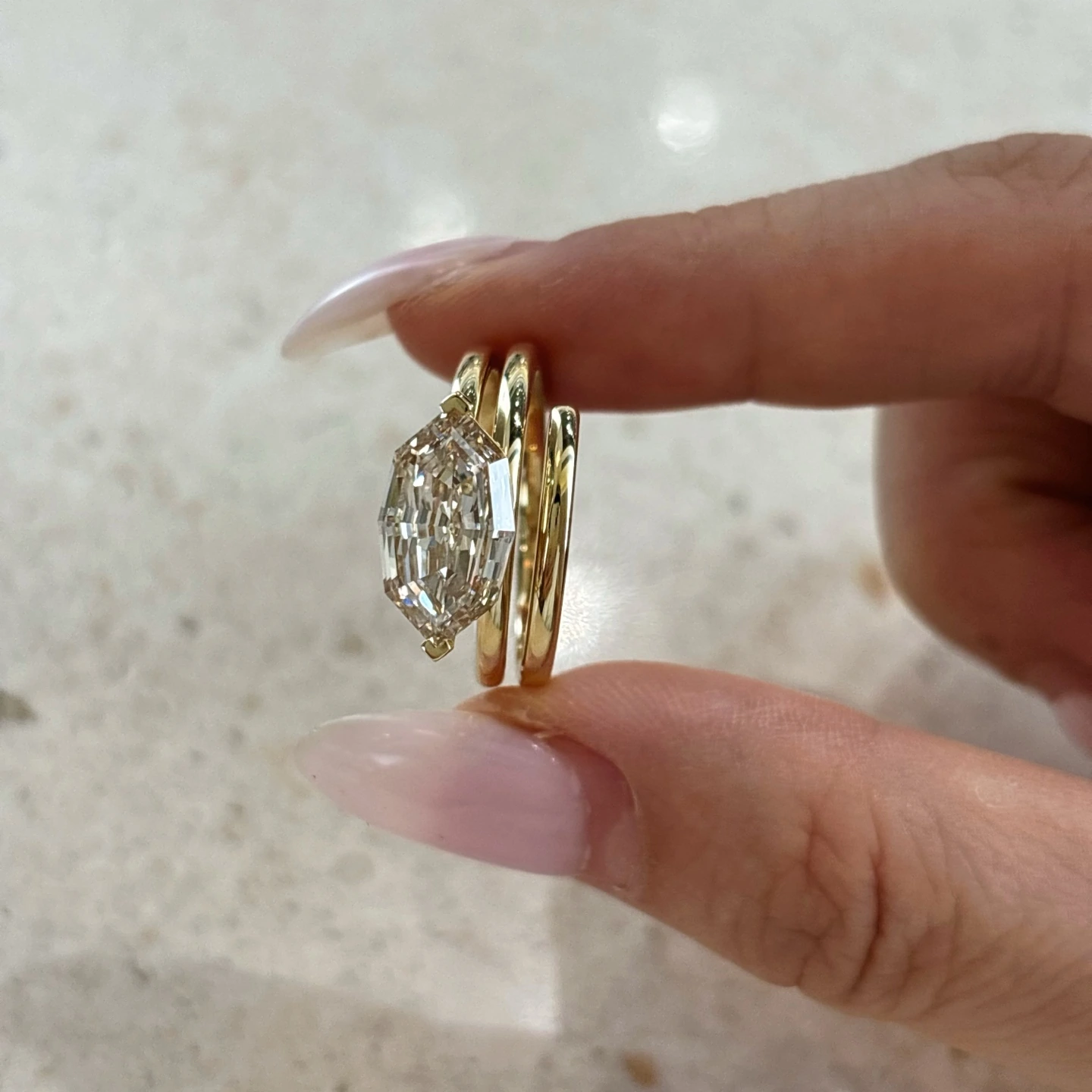 Amber Champagne Diamond Ring — product photo 1 of 6