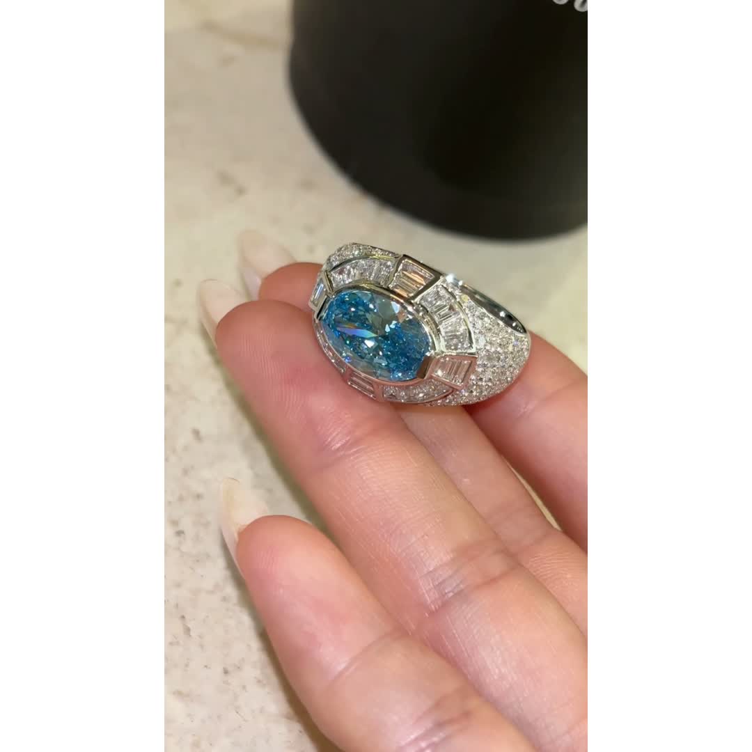 Vivienne Men’s Diamond Ring — product photo 4 of 4