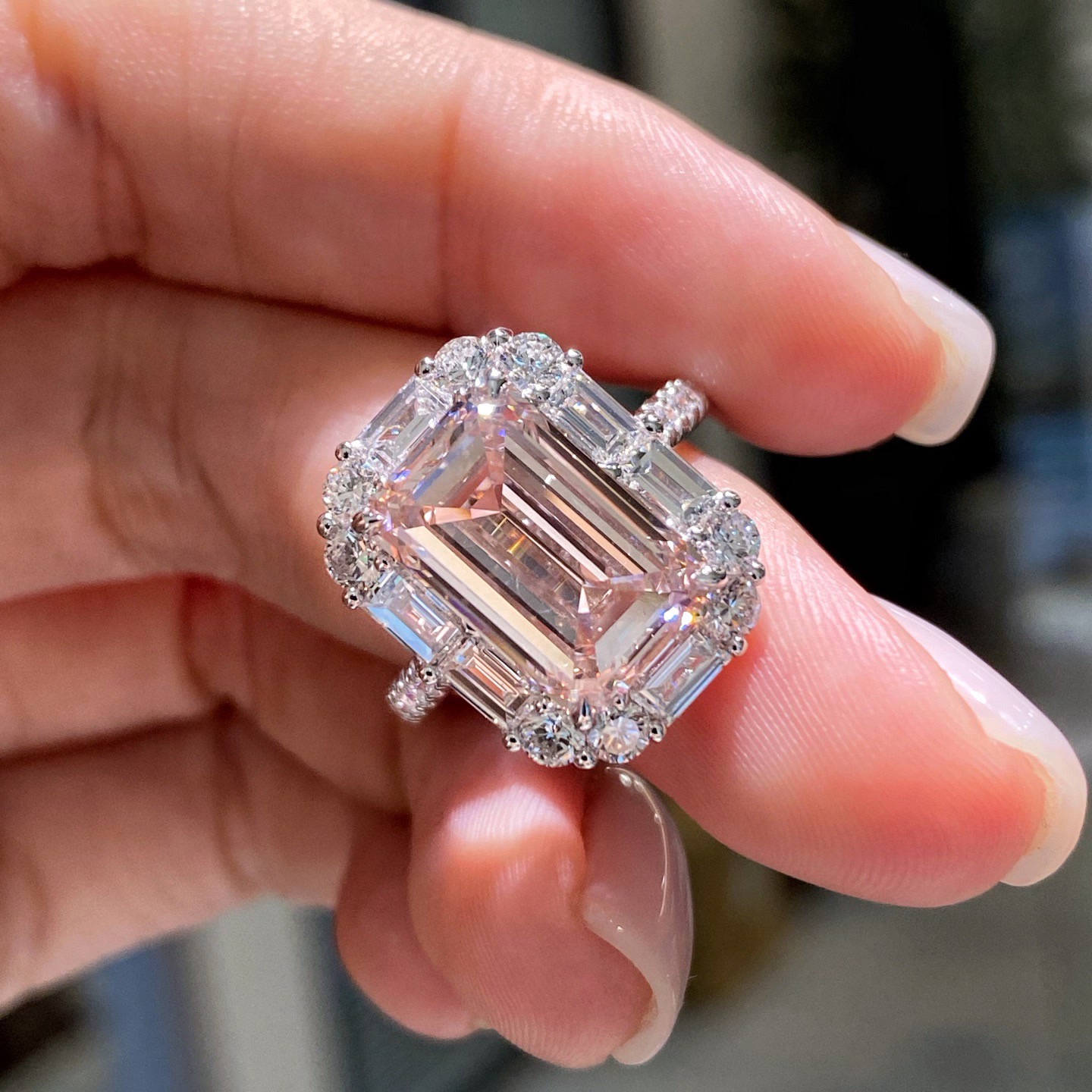 Rosaline Pink Diamond Ring — product photo 3 of 4