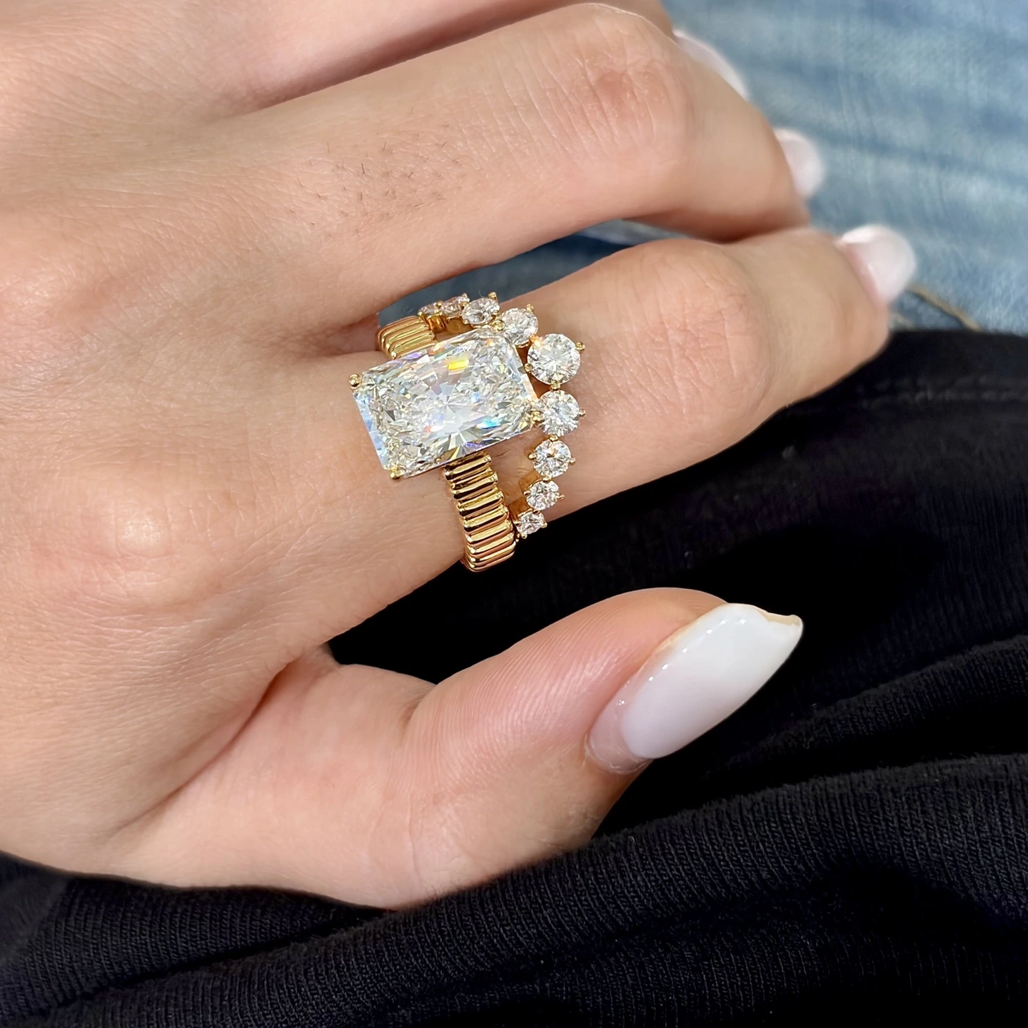 Freya 5.05ct Diamond Ring — product photo 5 of 6