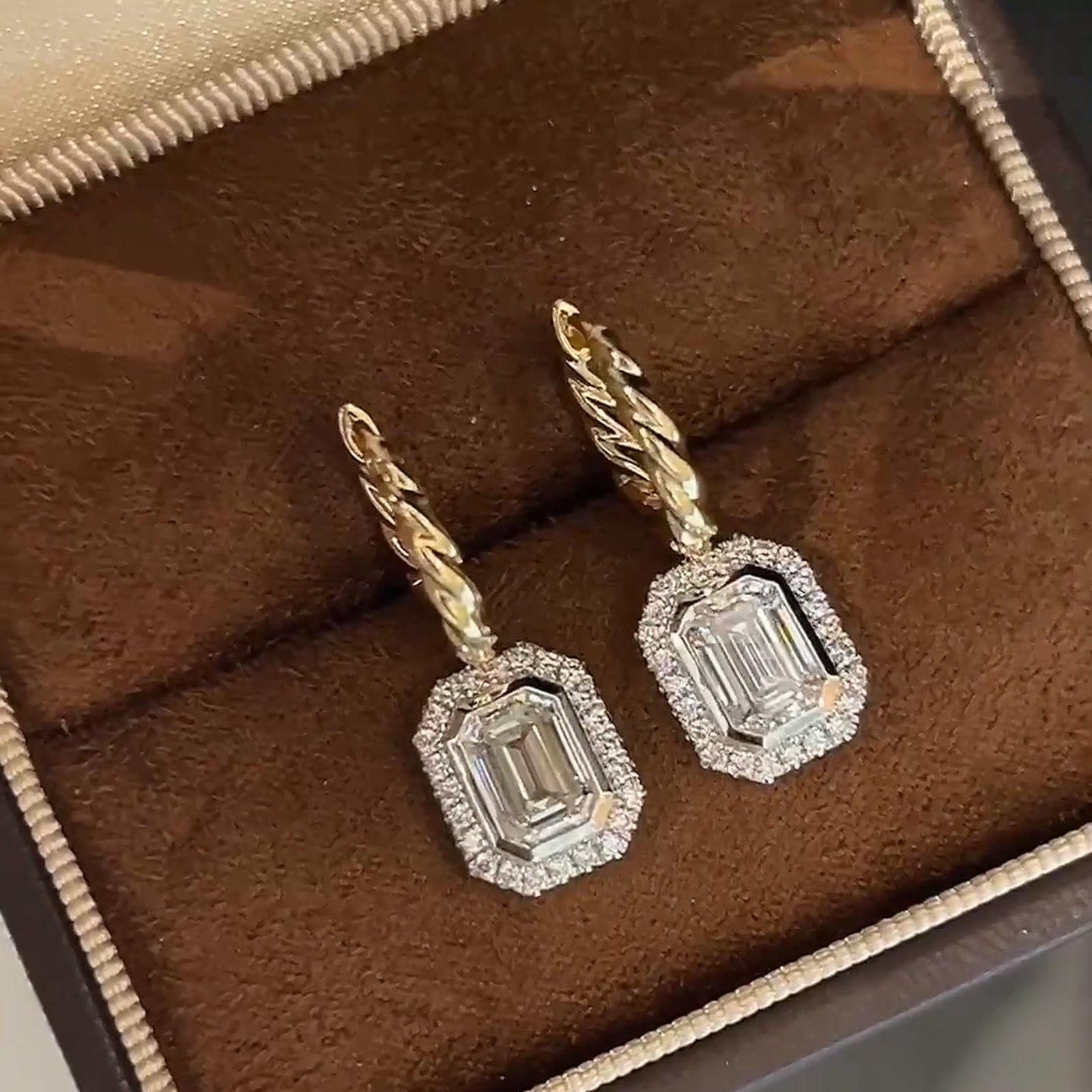Old-Money Diamond Drop Earring Collection — product photo 2 of 4