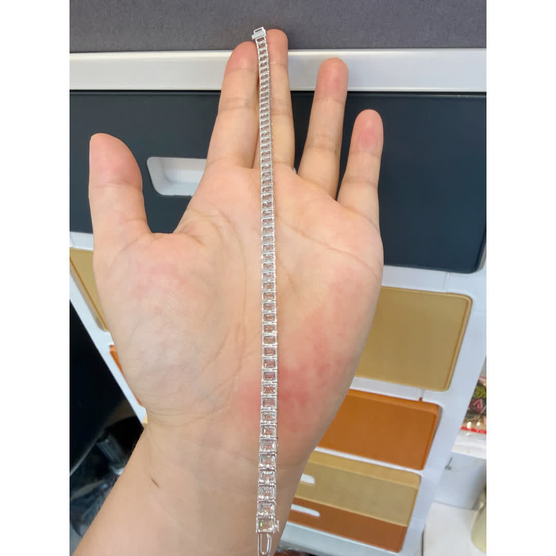 Aveline Emerald Tennis Bracelet — product photo 2 of 5