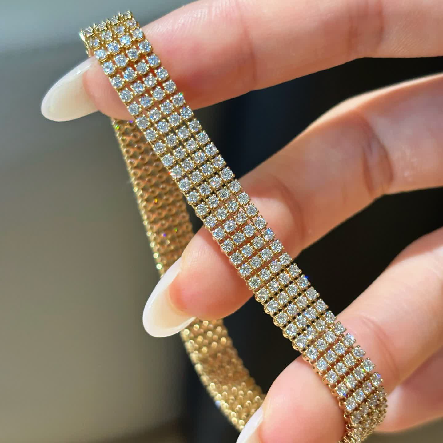 Diamond Tennis Bracelet — product photo 3 of 4