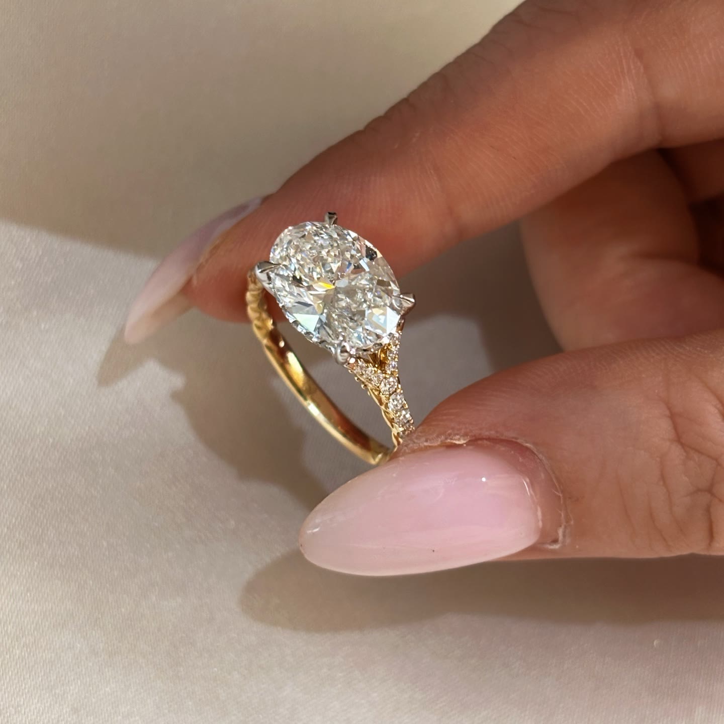 Camellia Lab-Grown Diamond Ring — product photo 1 of 1