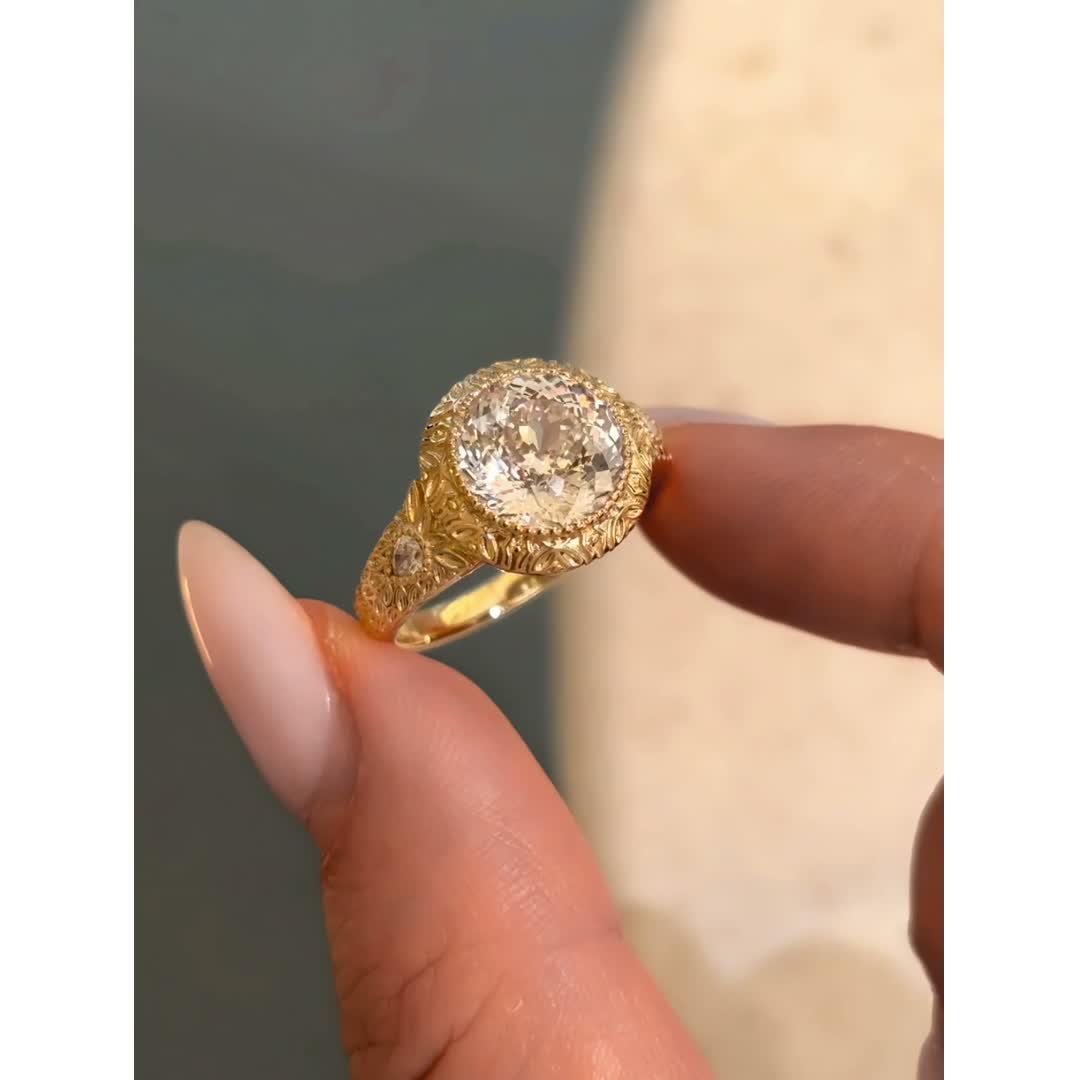 Iris Statement Diamond Ring — product photo 1 of 4