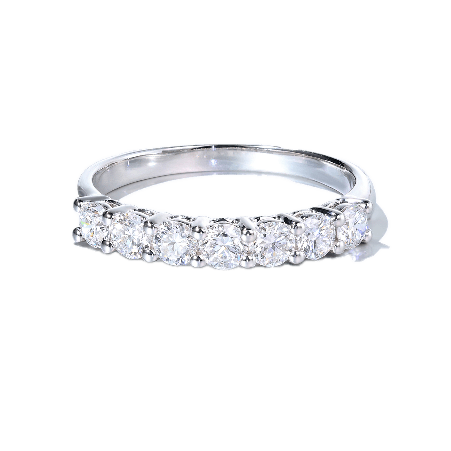 Seven-Stone Lab-Grown Diamond Eternity Band — product photo 6 of 6