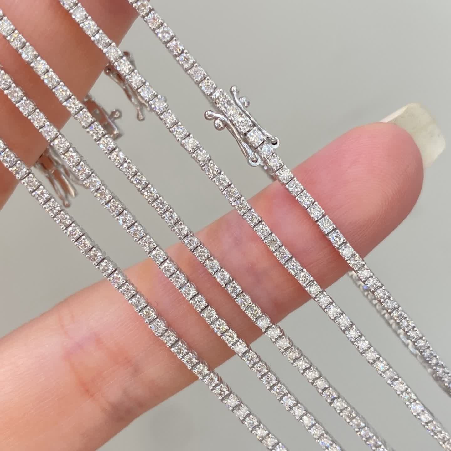 Ultra-Fine Diamond Bracelet — product photo 1 of 4
