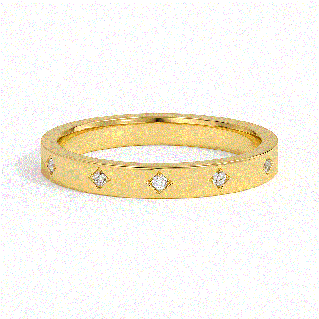 Starlight Lab-Grown Diamond Eternity Band — product photo 1 of 6