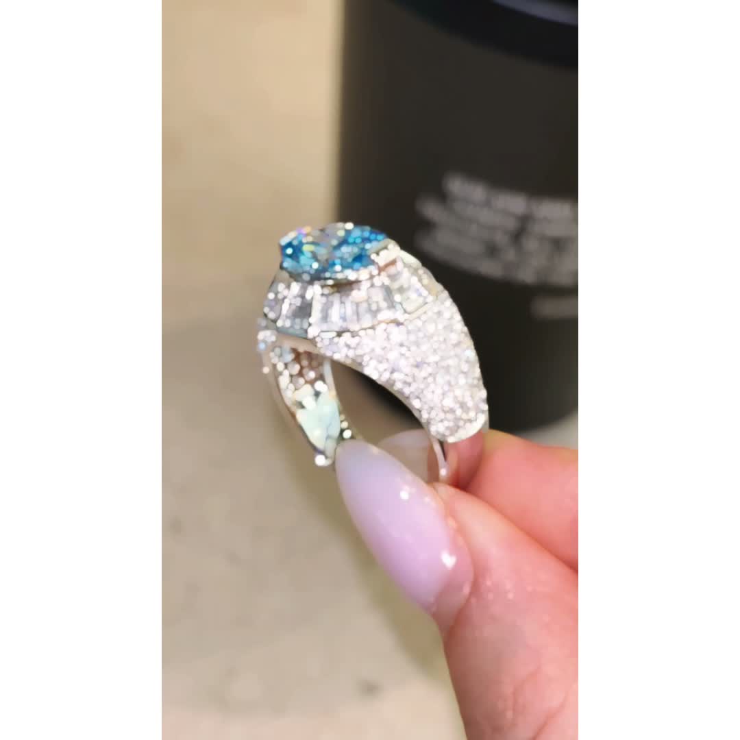 Vivienne Men’s Diamond Ring — product photo 3 of 4