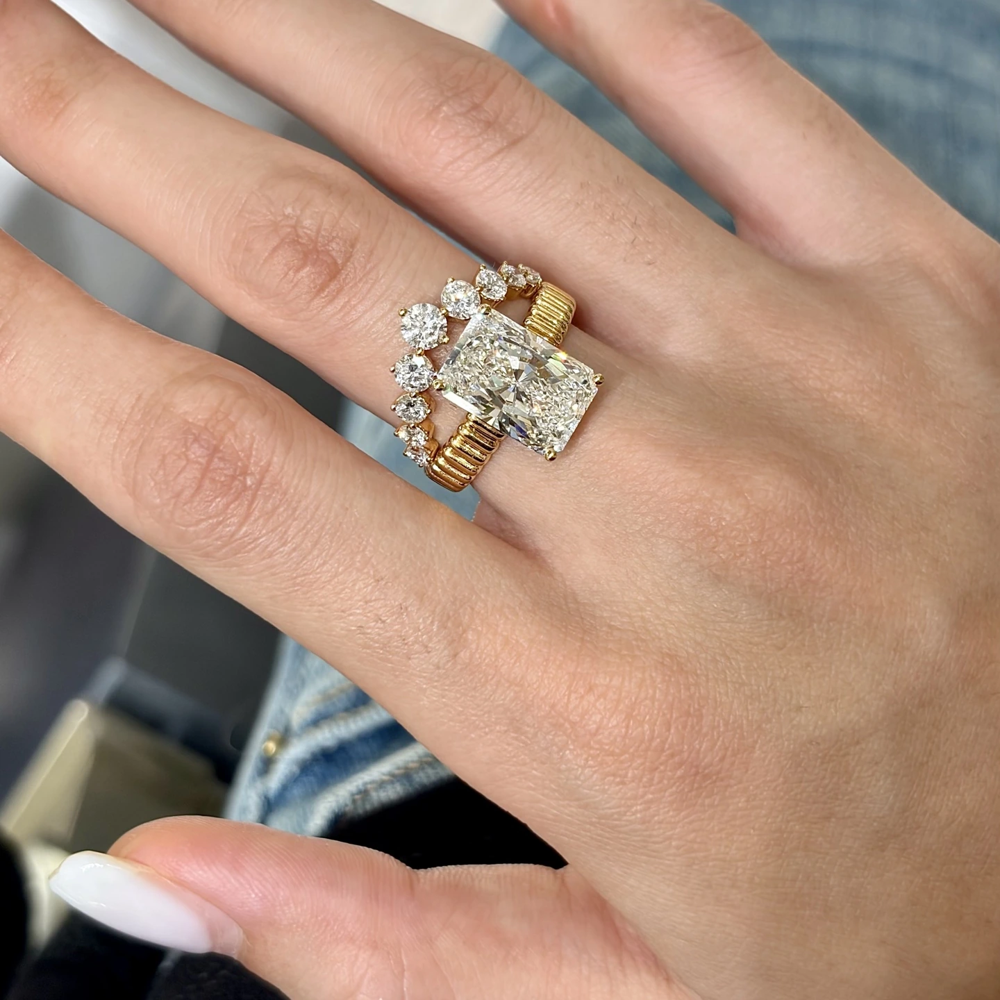 Freya 5.05ct Diamond Ring — product photo 4 of 6