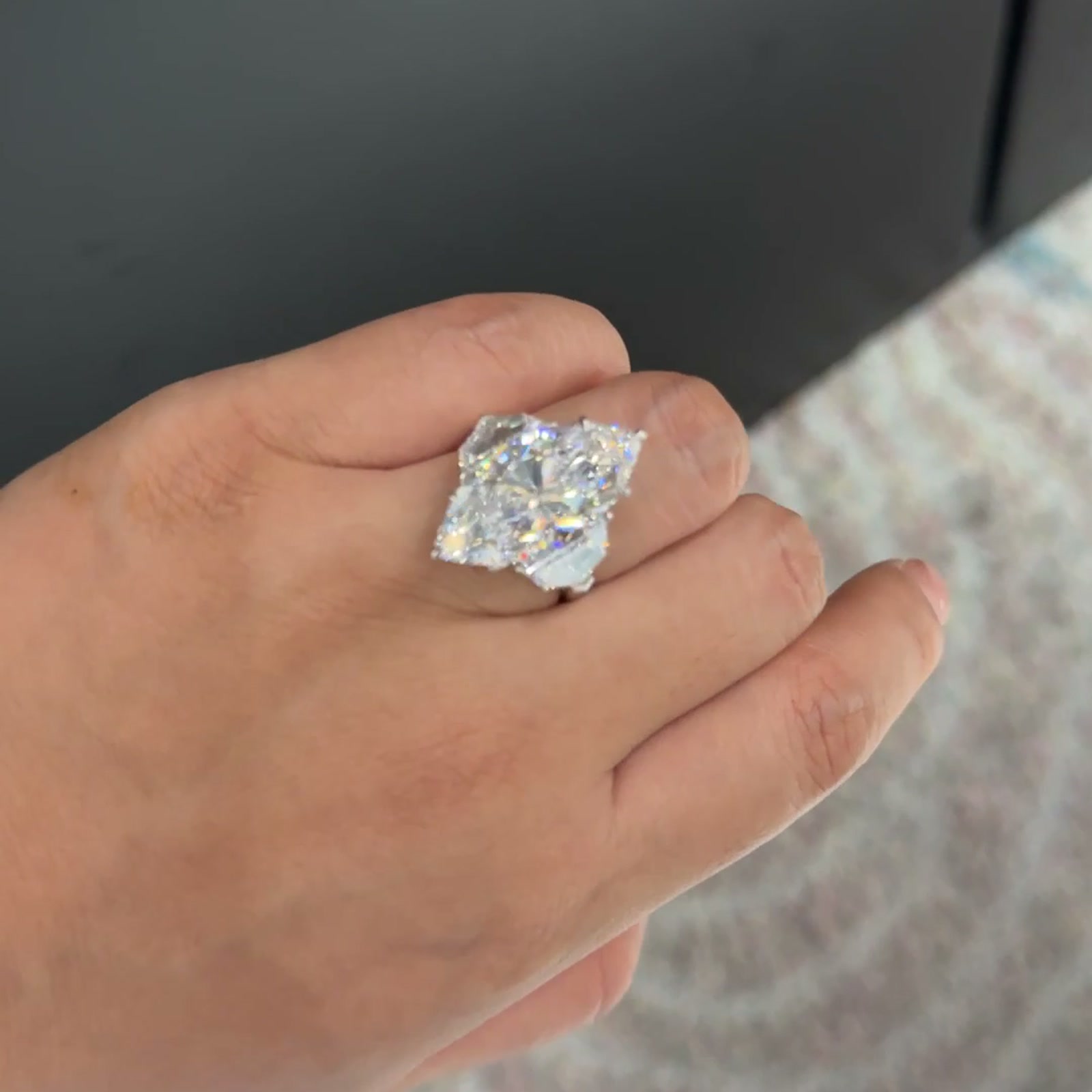 Marquise-Cut Lab-Grown Diamond Ring — product photo 2 of 4