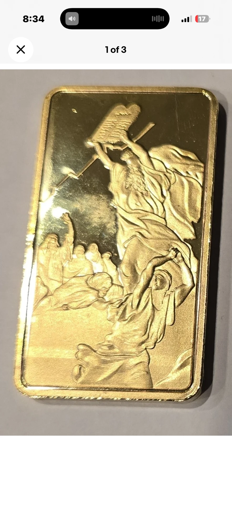 Moses Relief — Riakoob 1255