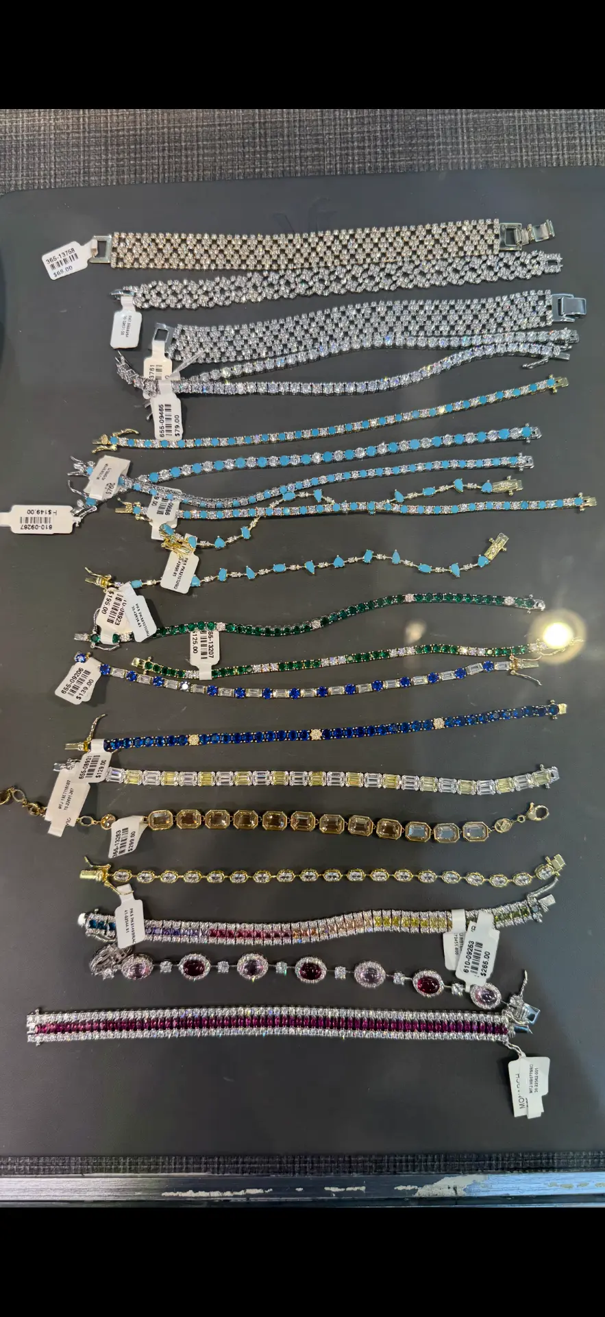 Tennis Bracelet Collection — Diamonds & Gemstones