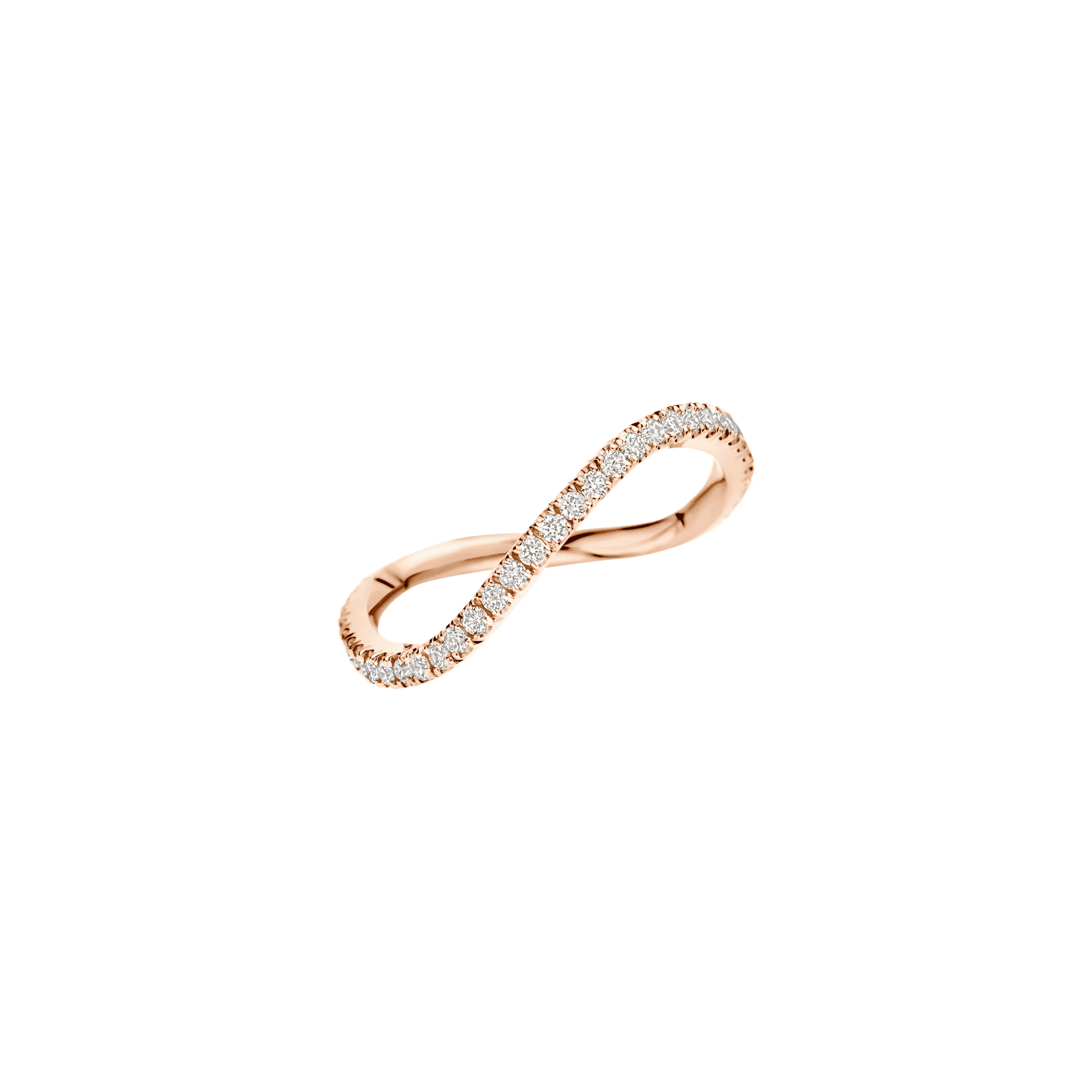 Infinity V-Curve Full Eternity Lab-Grown Diamond Band — product photo 4 of 6