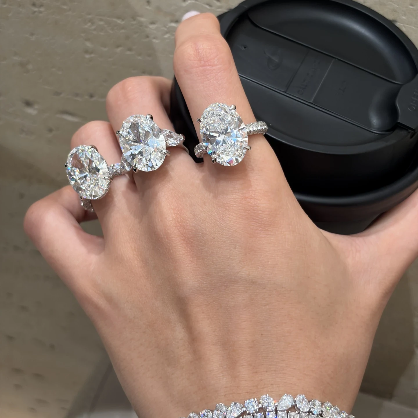 101090 10ct Oval Lab-Grown Diamond Ring Collection — product photo 1 of 6