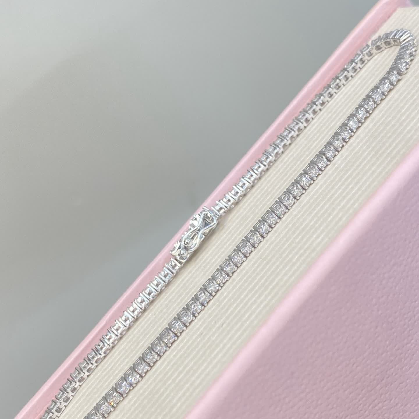 Ultra-Fine Diamond Bracelet — product photo 3 of 4
