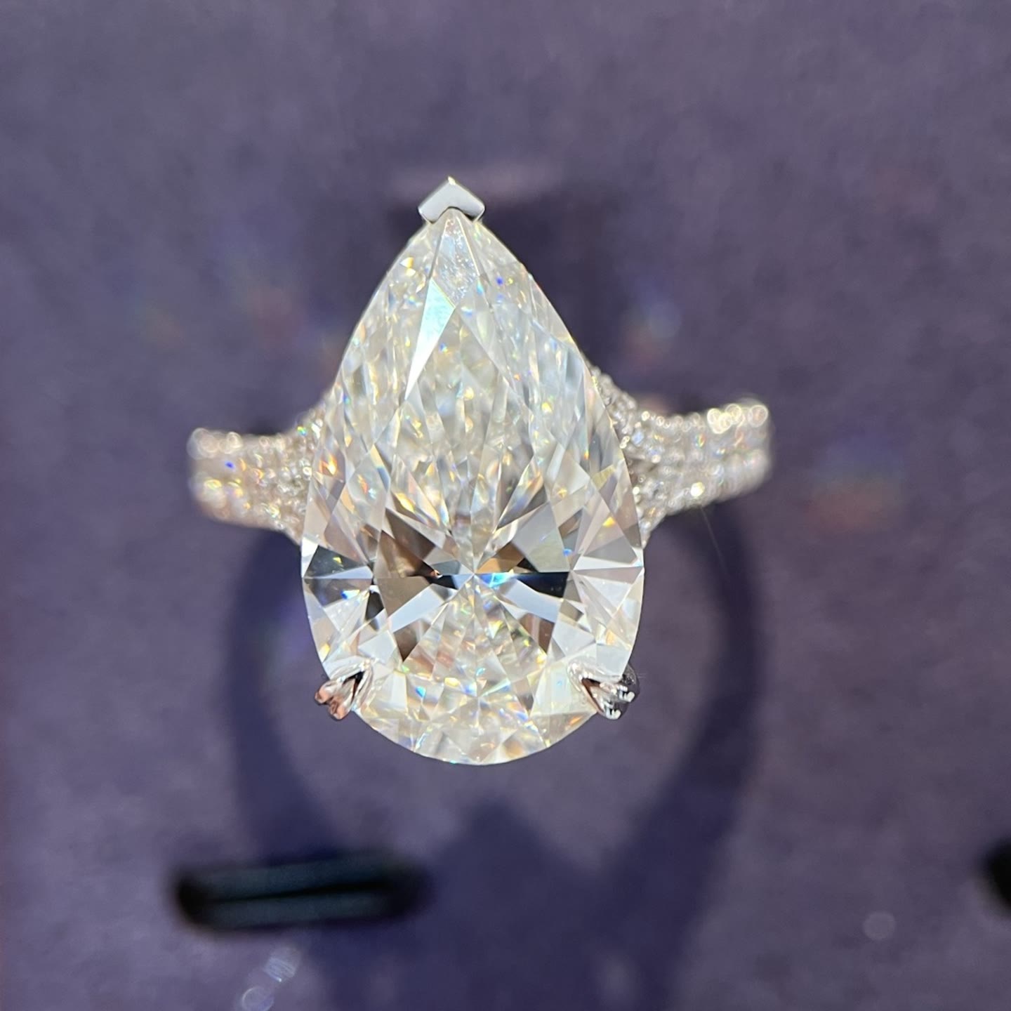 Honoria Pear-Cut Lab-Grown Diamond Ring — product photo 1 of 1
