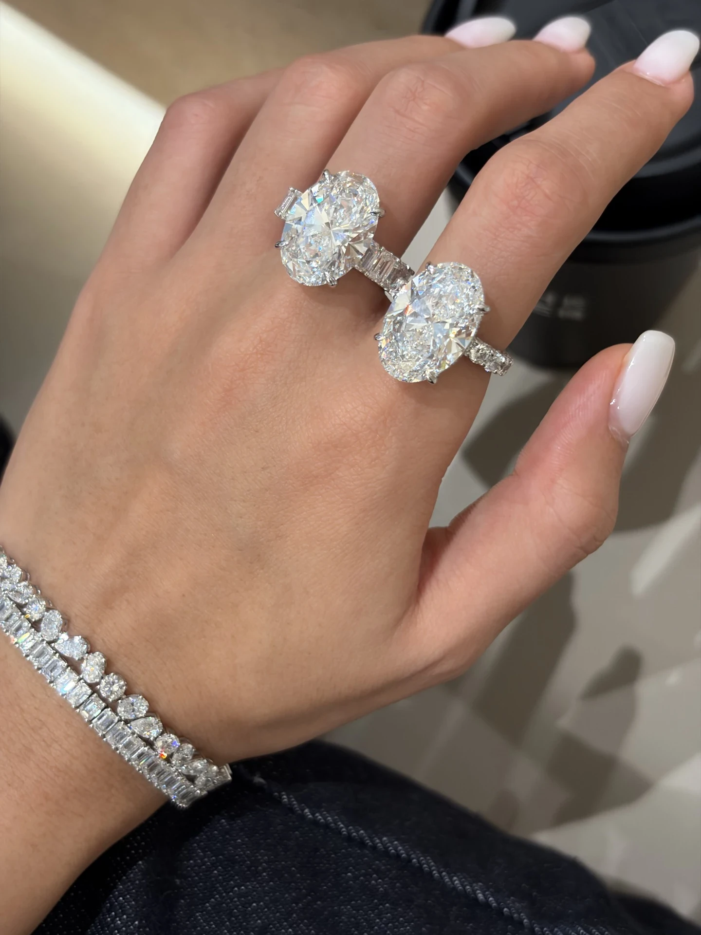 101090 10ct Oval Lab-Grown Diamond Ring Collection — product photo 3 of 6
