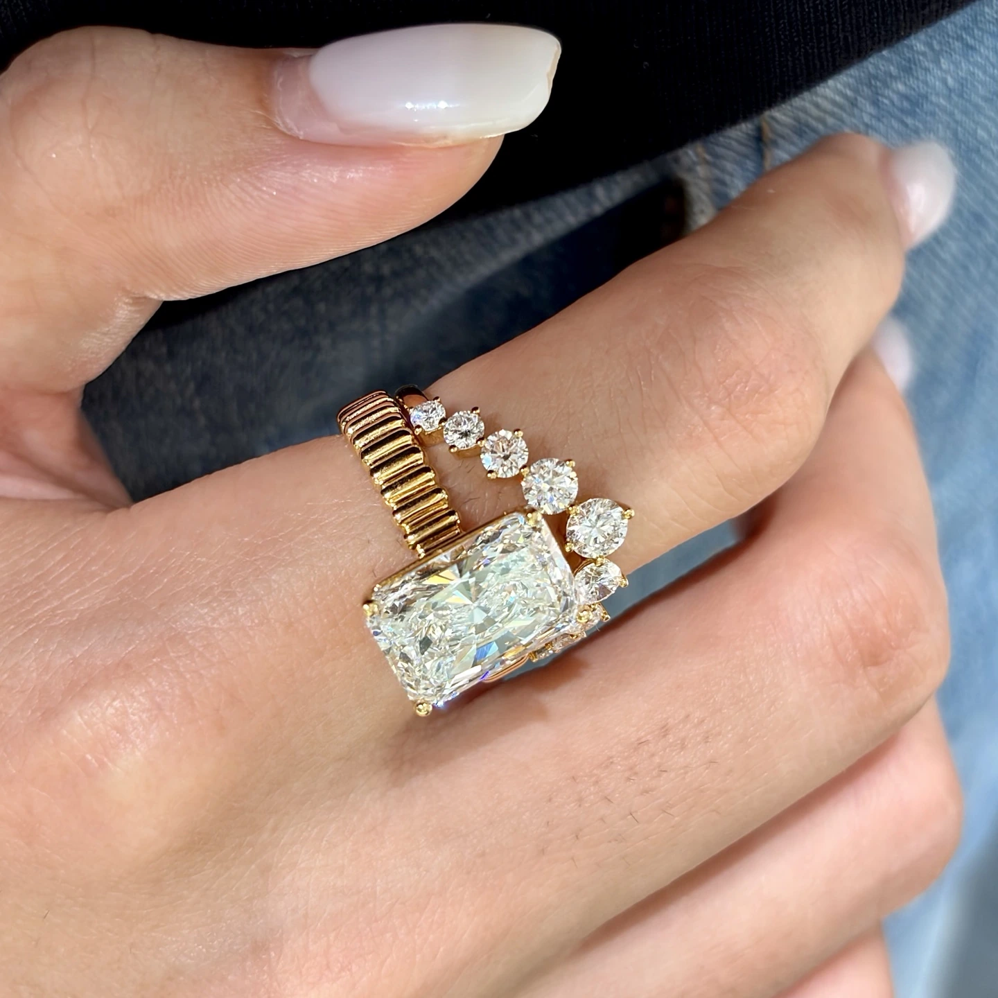 Freya 5.05ct Diamond Ring — product photo 6 of 6