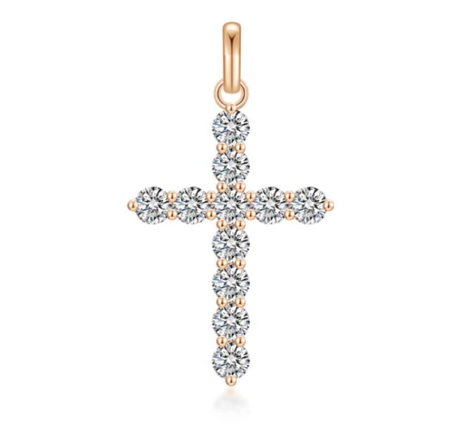 Luxury Cross Pendant with Universal Openable Clasp (2 Sizes Available) — product photo 1 of 6