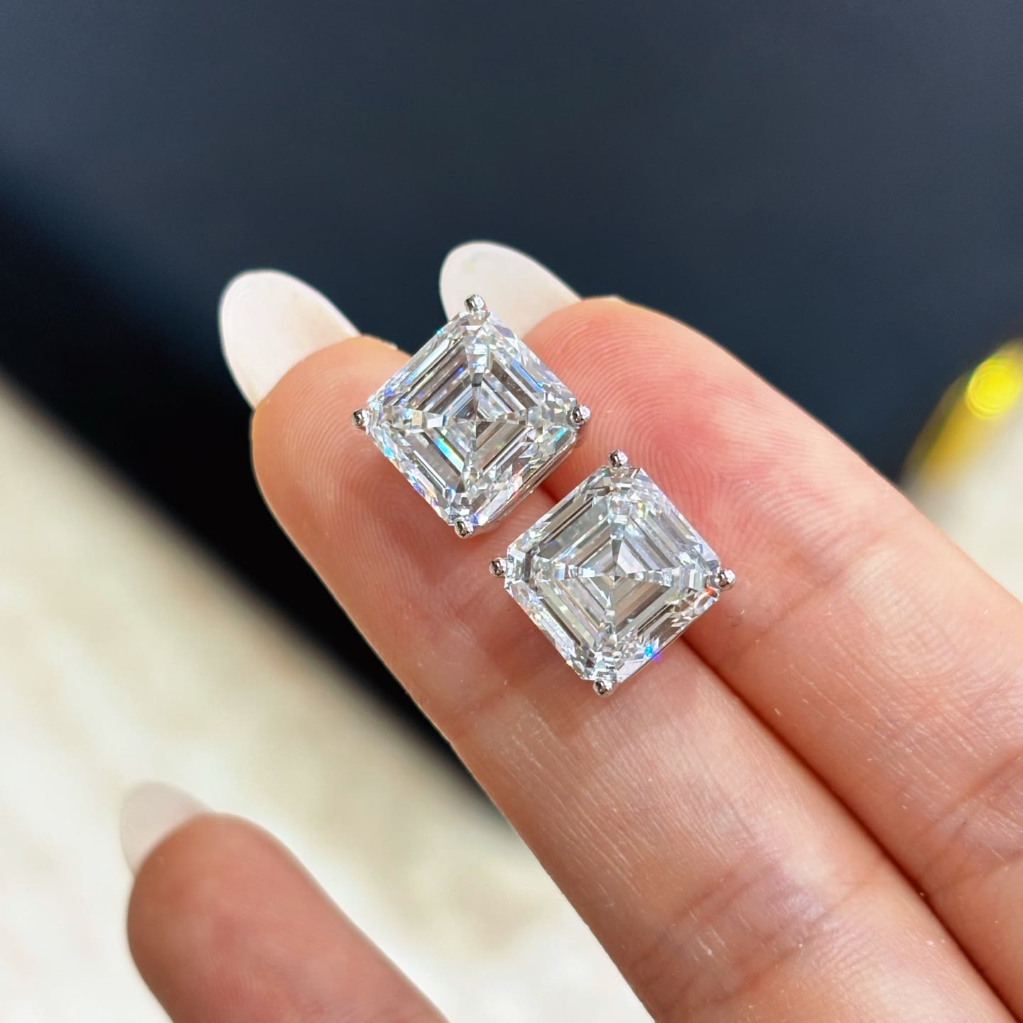 Odette Stud Lab-Grown Diamond Earrings — product photo 1 of 1